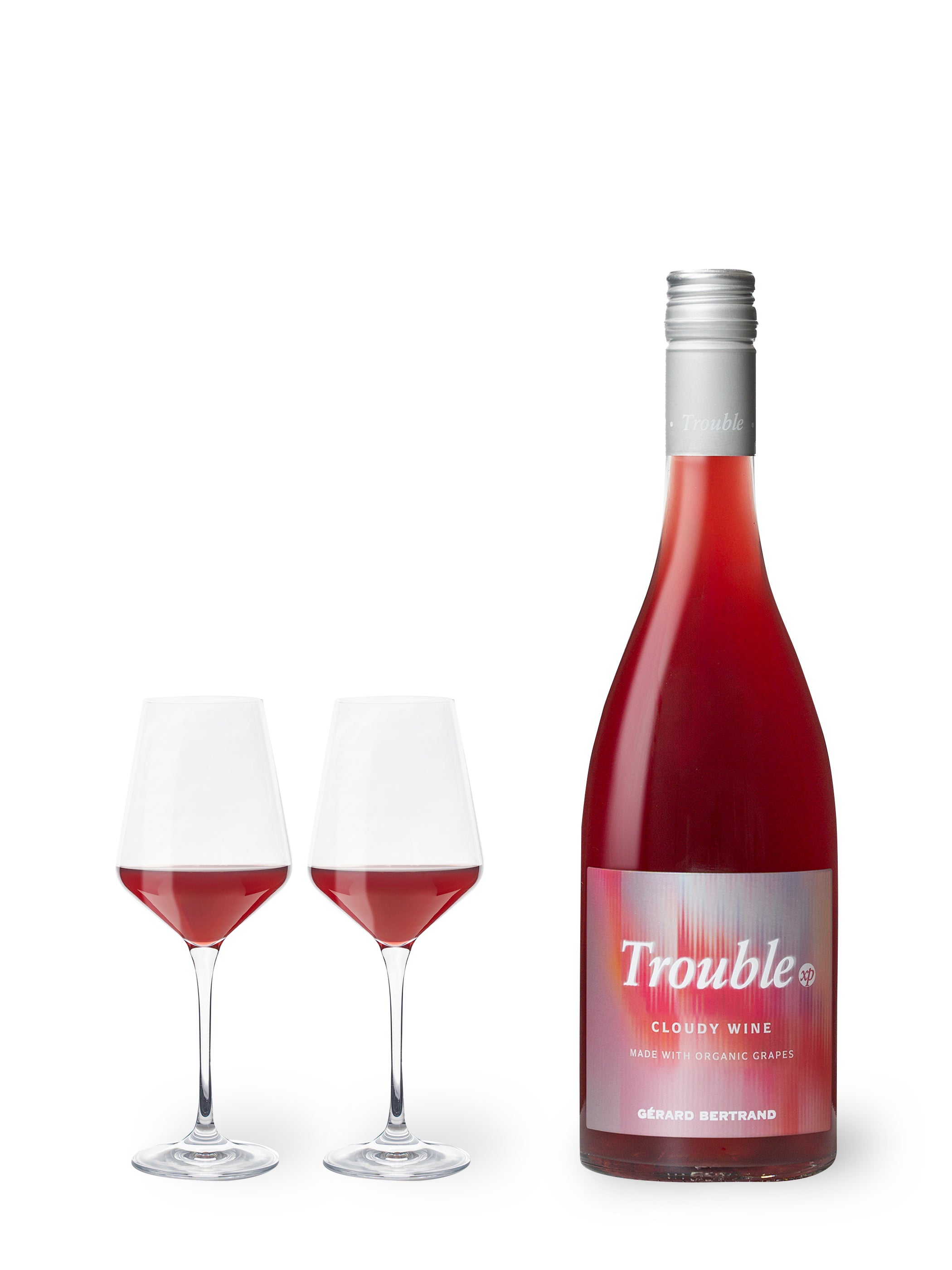 Trouble xp Red - non-filtered, cloudy, organic, vegan wine