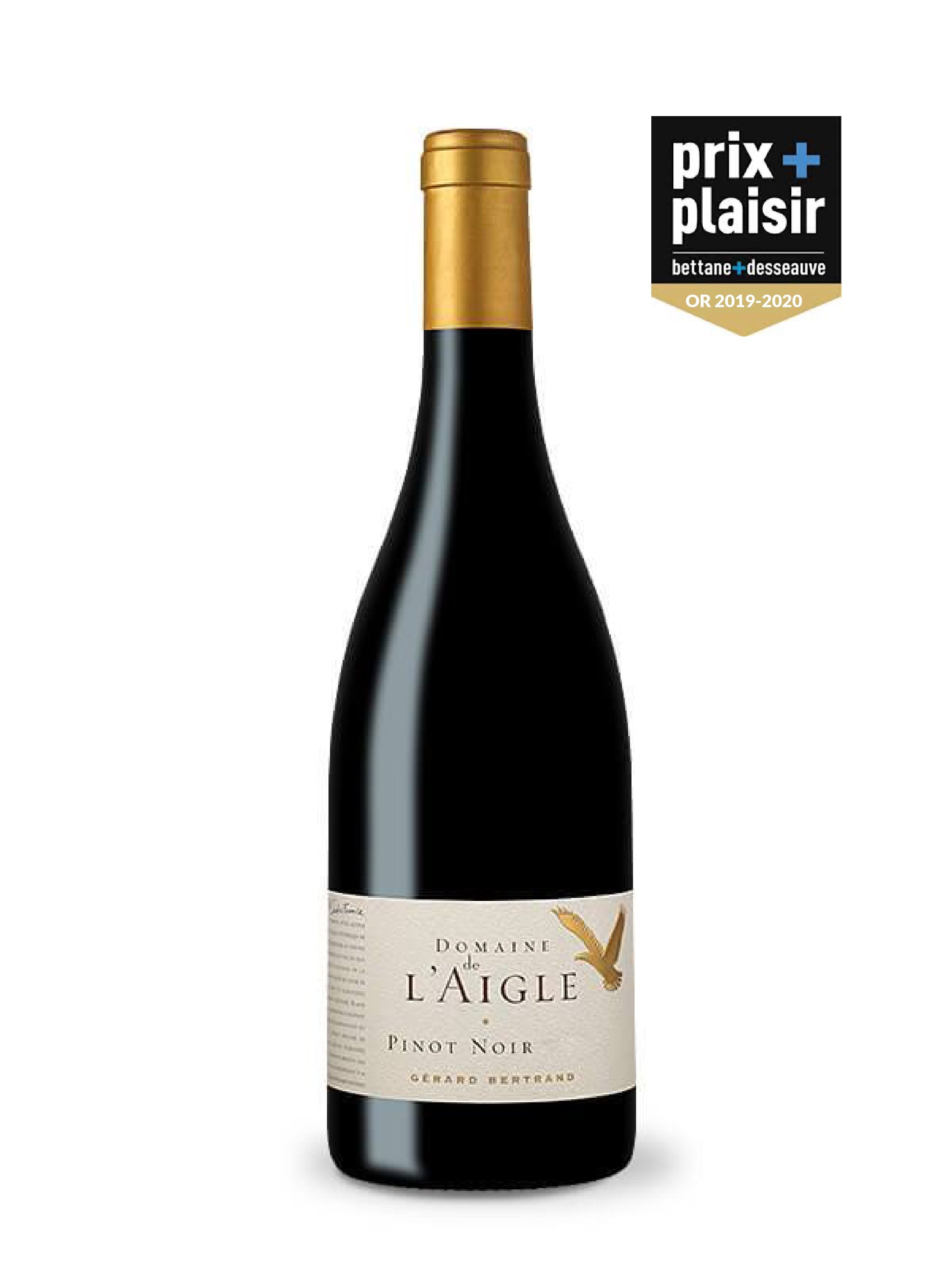 domaine de l'aigle pinot noir rouge du languedoc vin bio biodynamie prix plaisir bettane et desseauve